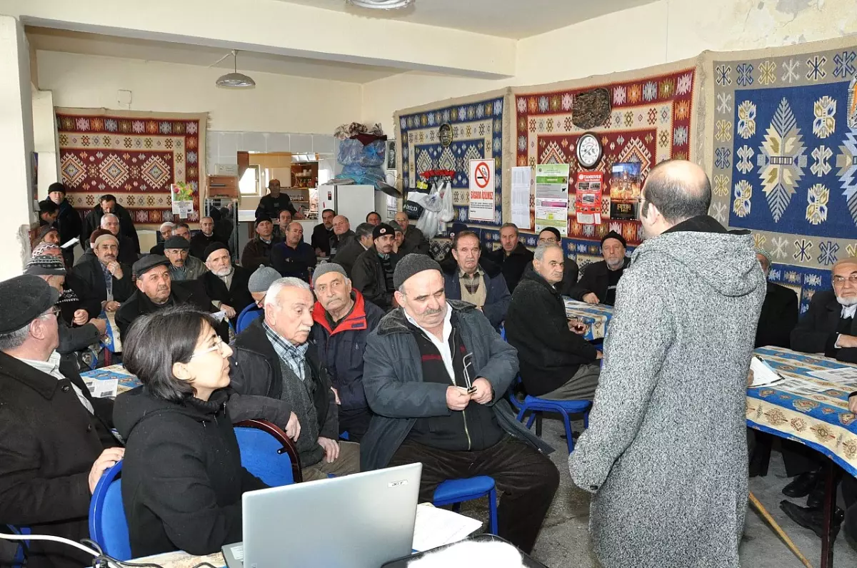 Göreme'de Çiftçiler Bilgilendirildi