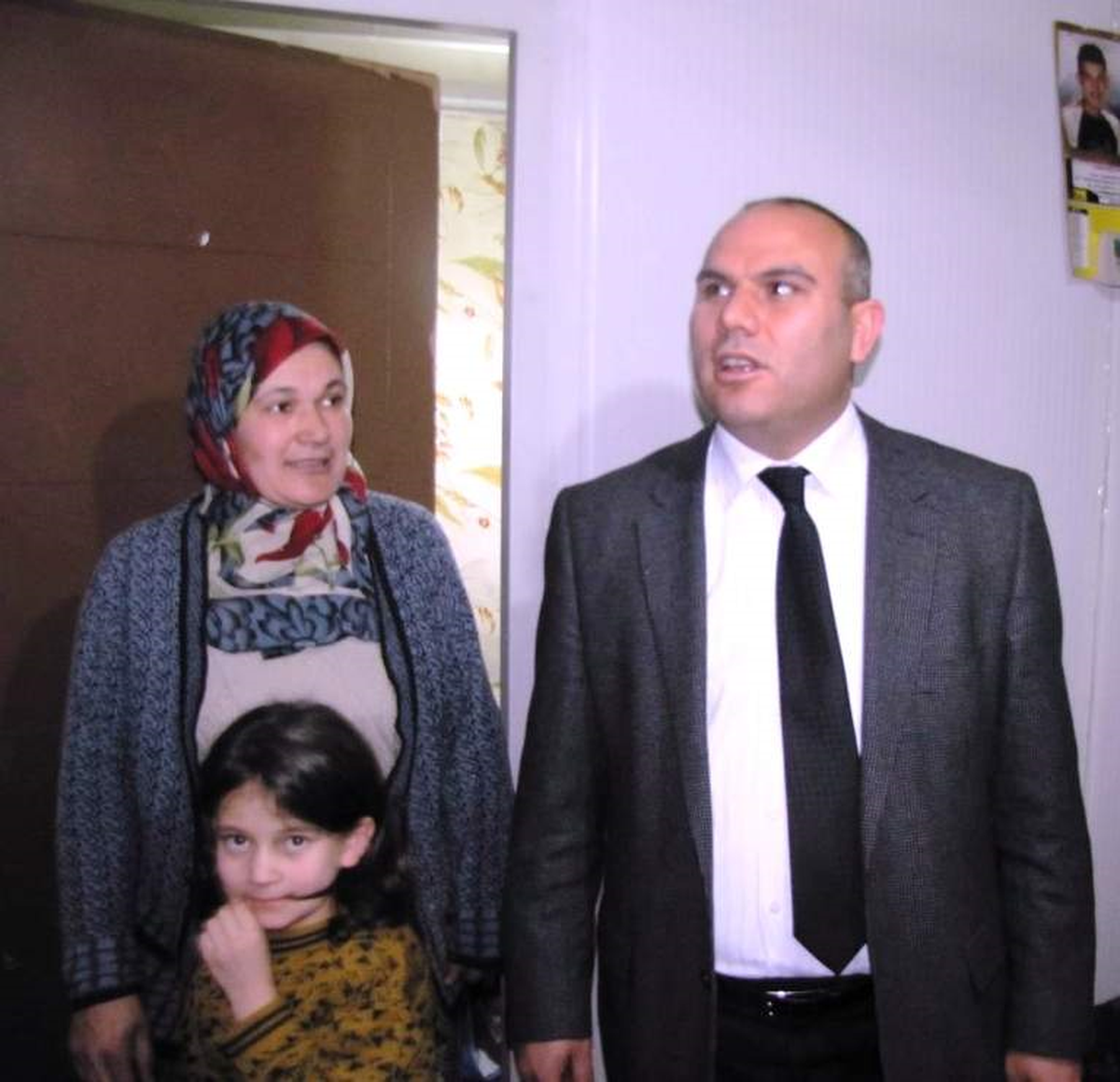 Hisarcık Kaymakamı Depremde Evleri Zarar Gören Vatandaşları Ziyaret Etti