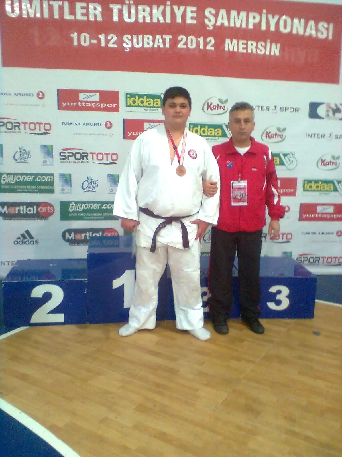 Judo'da Kütahyalı Ali Akay, Türkiye 3'ncüsü Oldu