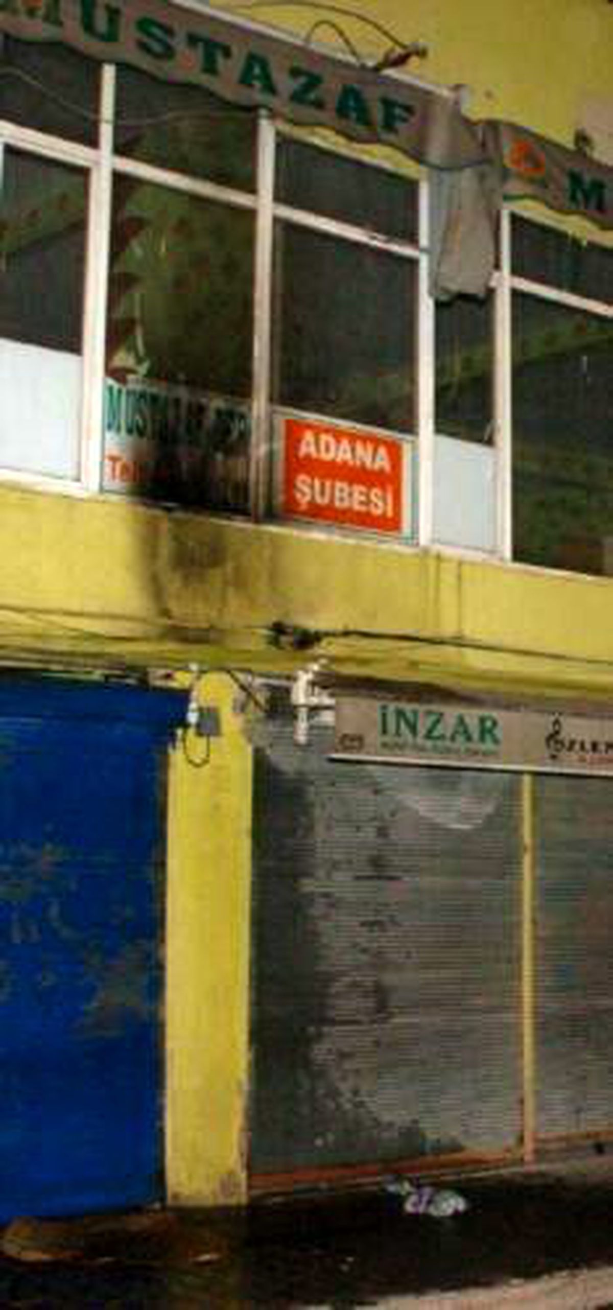 Mustazaf-Der Şubesine Molotoflu Saldırı