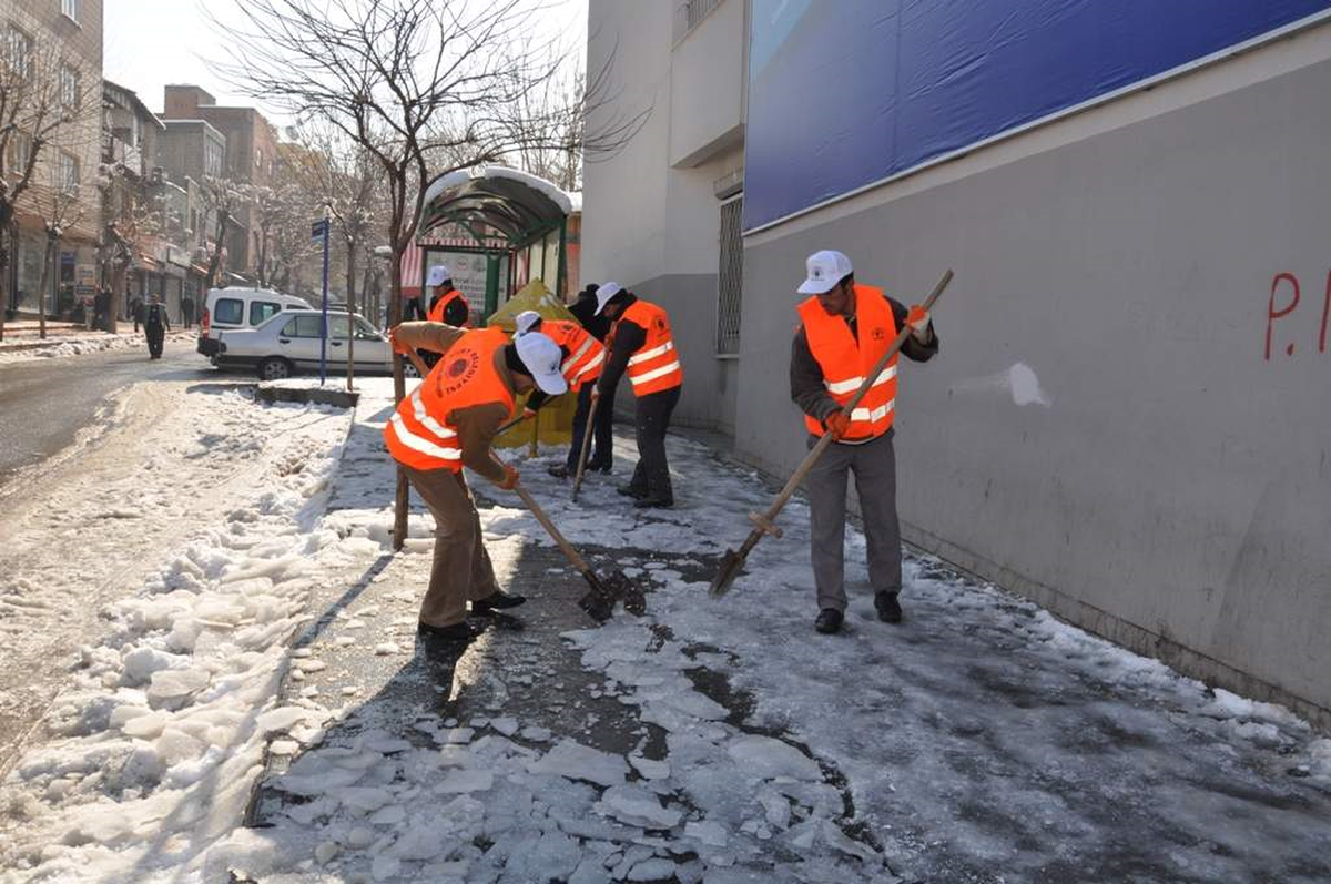 Siirt\'te Kar Temizleme Seferberliği