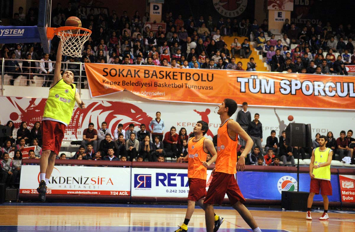 Sokak Basketbol Turnuvası Başladı