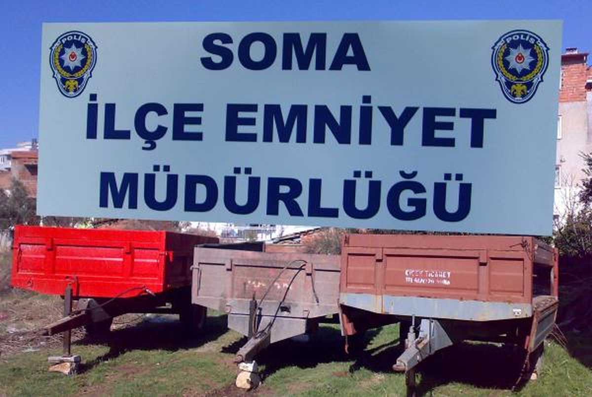 Soma\'daki Römork Hırsızları Tutuklandı