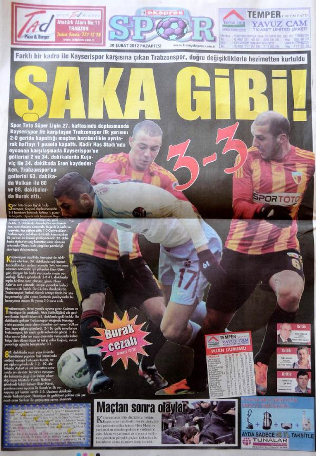 Trabzonspor'da Defans 'Sos' Veriyor