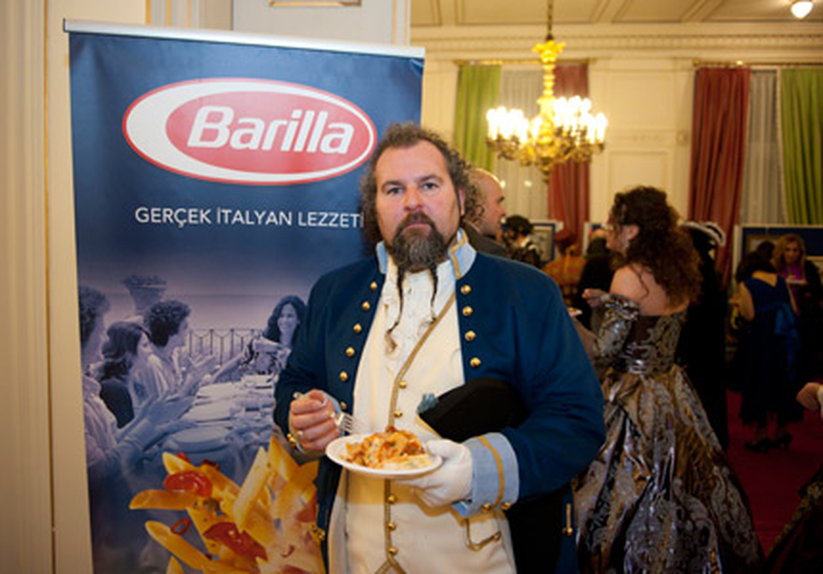 Venedik Karnavalı\'nda Barilla Lezzeti