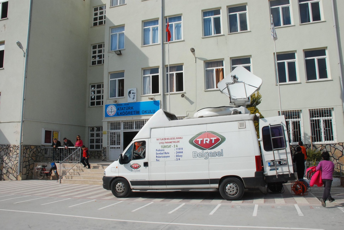 Didim Atatürk İlköğretim Okulu TRT Haber\'i Ağırladı