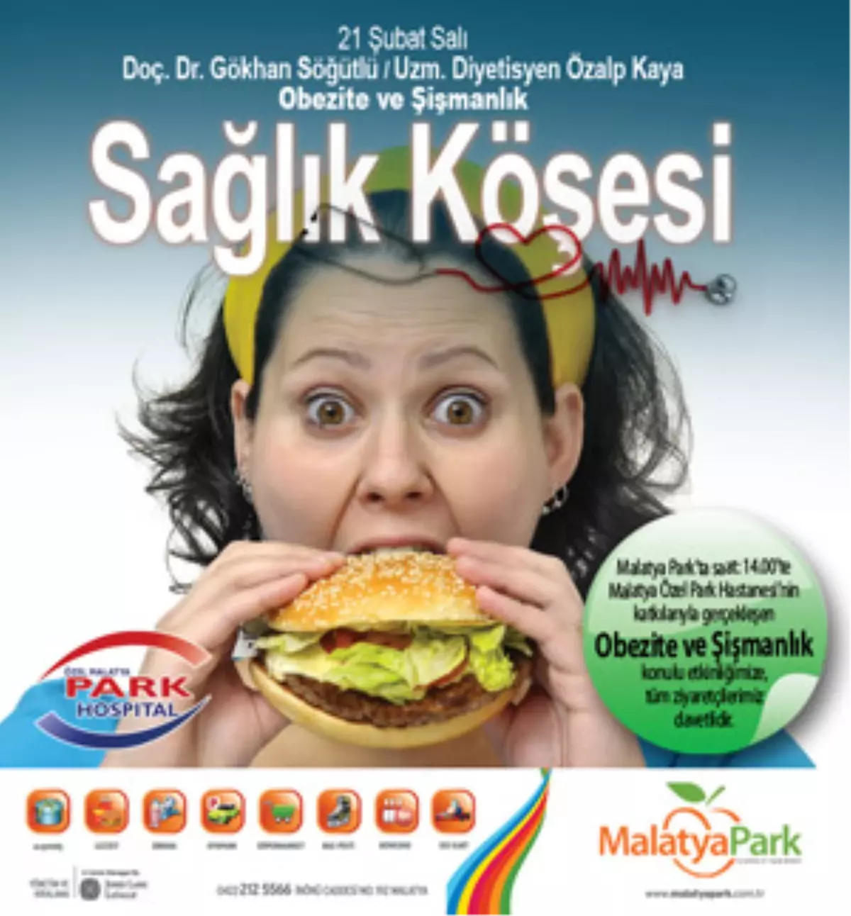 Malatya Park\'ta Her Salı Sağlık Söyleşisi