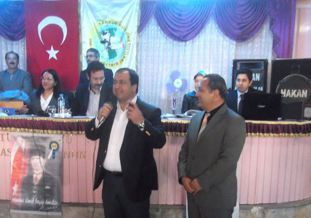 Tarsus Süt Üreticileri Birliği Mali Kongresi Yapıldı