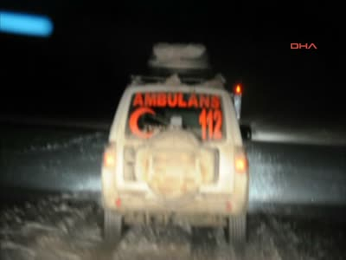 Van\'da 6 Saatlik Hasta Kurtarma Operasyonu