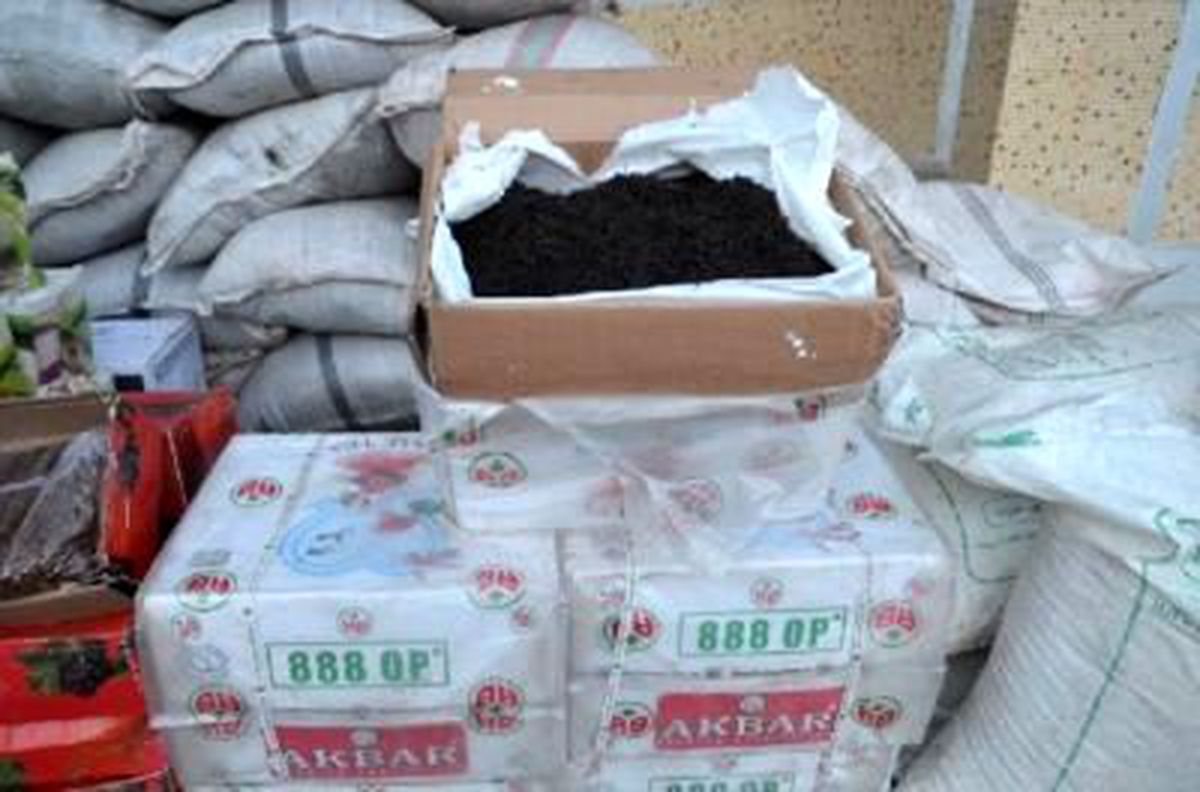 Ağrı\'da 42 Bin 680 Kilo Kaçak Çay Ele Geçirildi