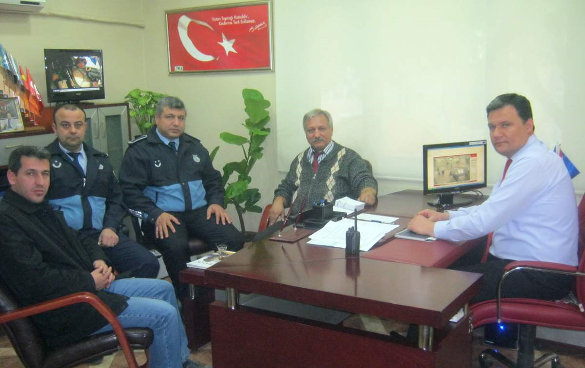Berberler Odası\'ndan Zabıtaya Hizmet Teşekkürü
