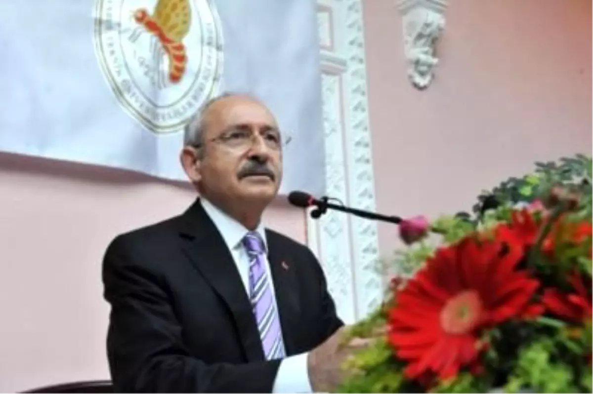 Kılıçdaroğlu.