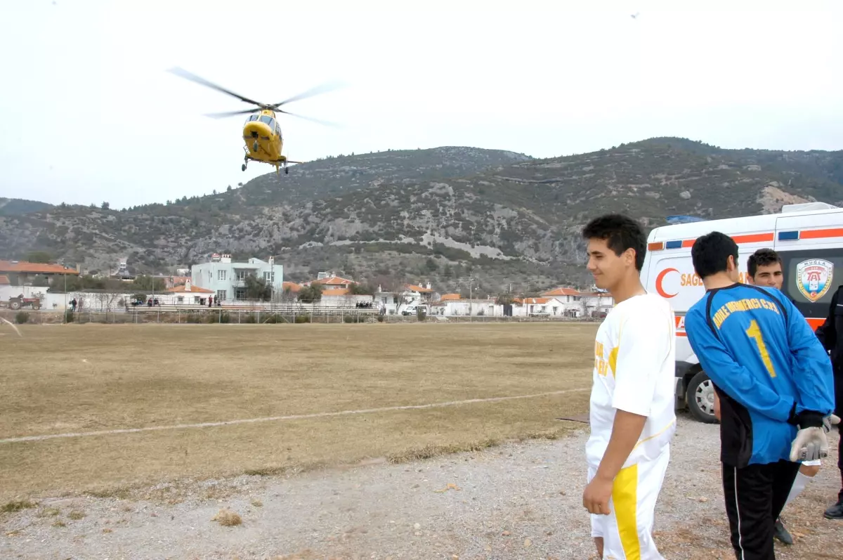 Maça Ambulans Helikopter Molası