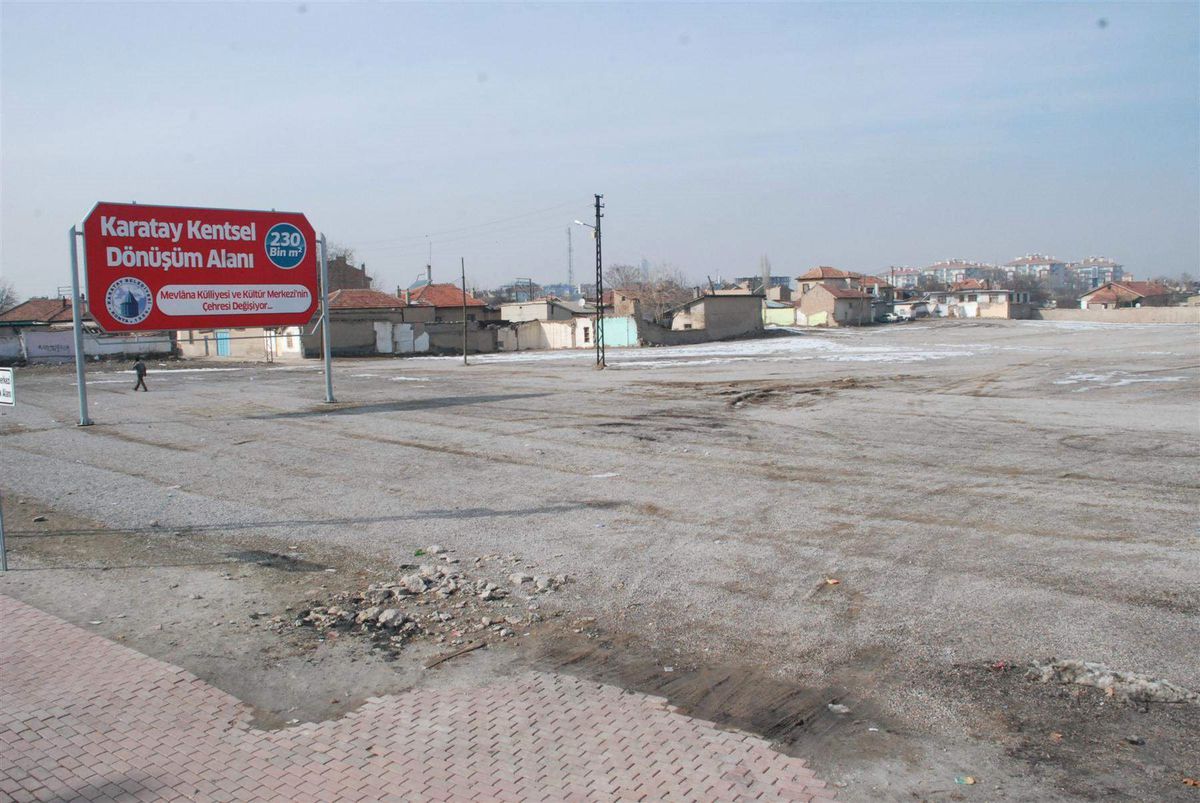Mevlana Civarı Kentsel Dönüşüm Çalışmaları Hızlandı