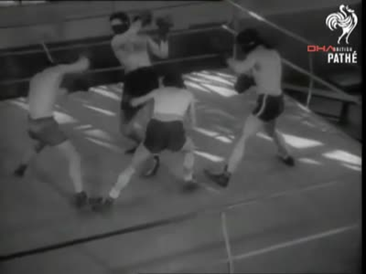 Gözleri Bağlı Boks Maçı