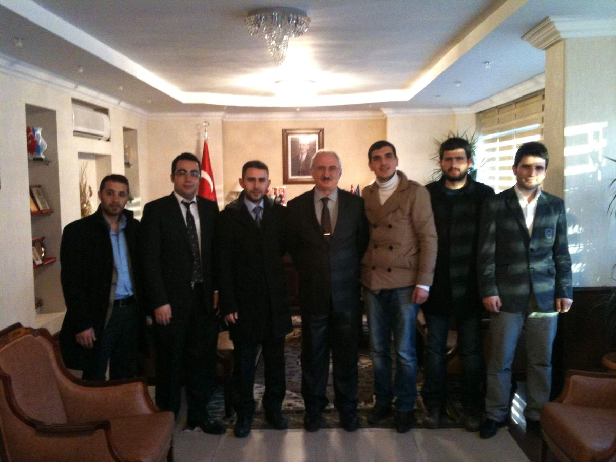 Ak Partili Gençlerden Vali Barut\'a Ziyaret