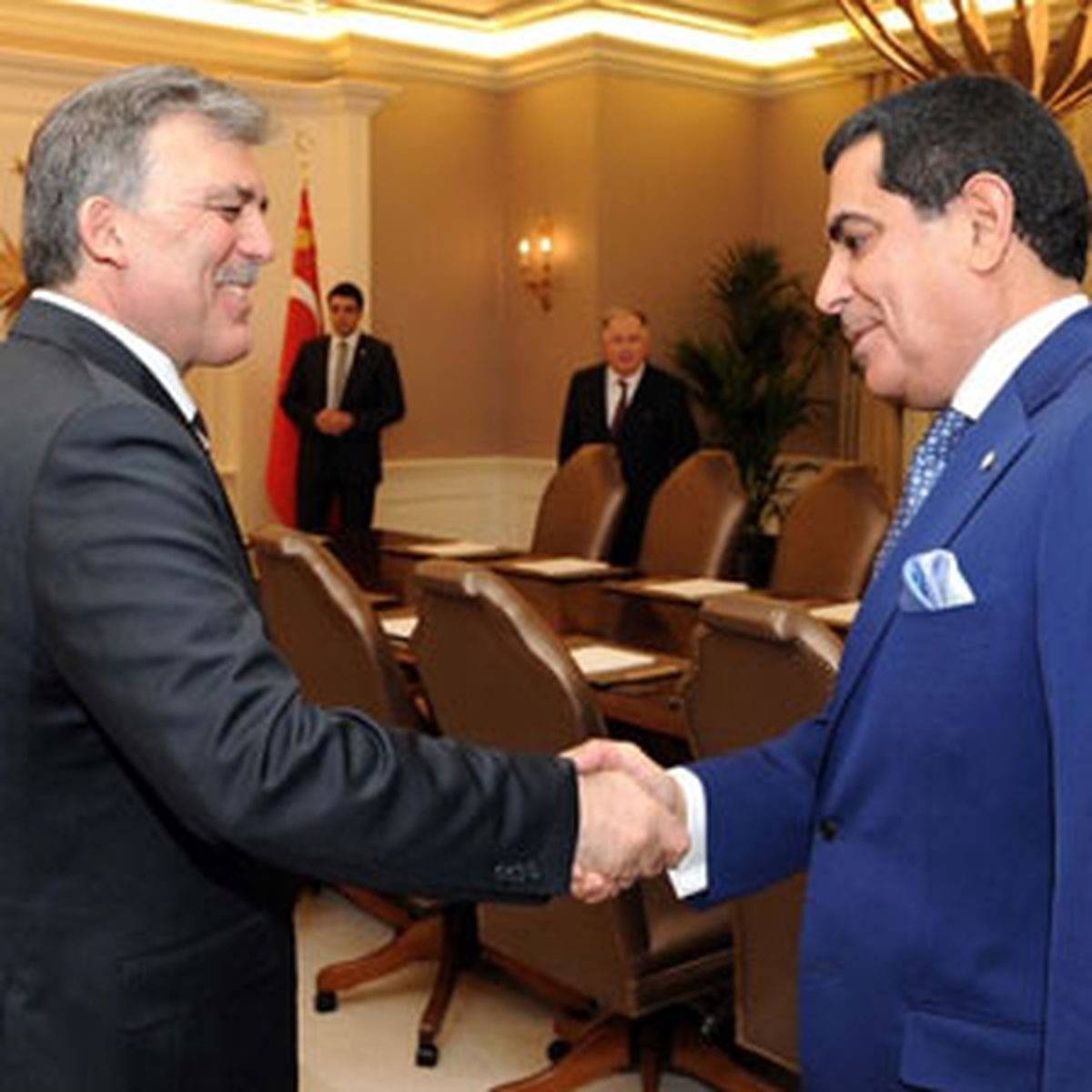 Cumhurbaşkanı Gül, El Nasır\'ı Kabul Etti