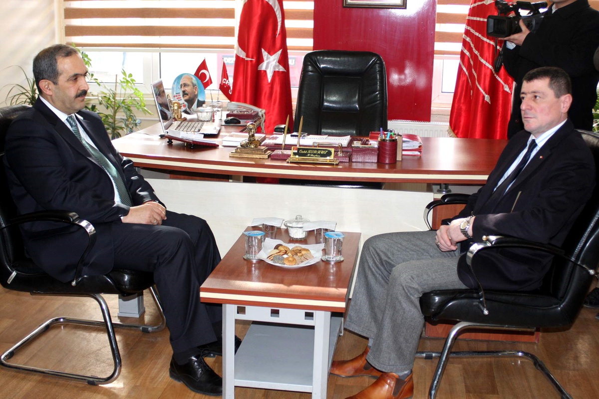 Doğan Ürgüp\'ten Siyasi Parti İl Başkanlarına Ziyaret