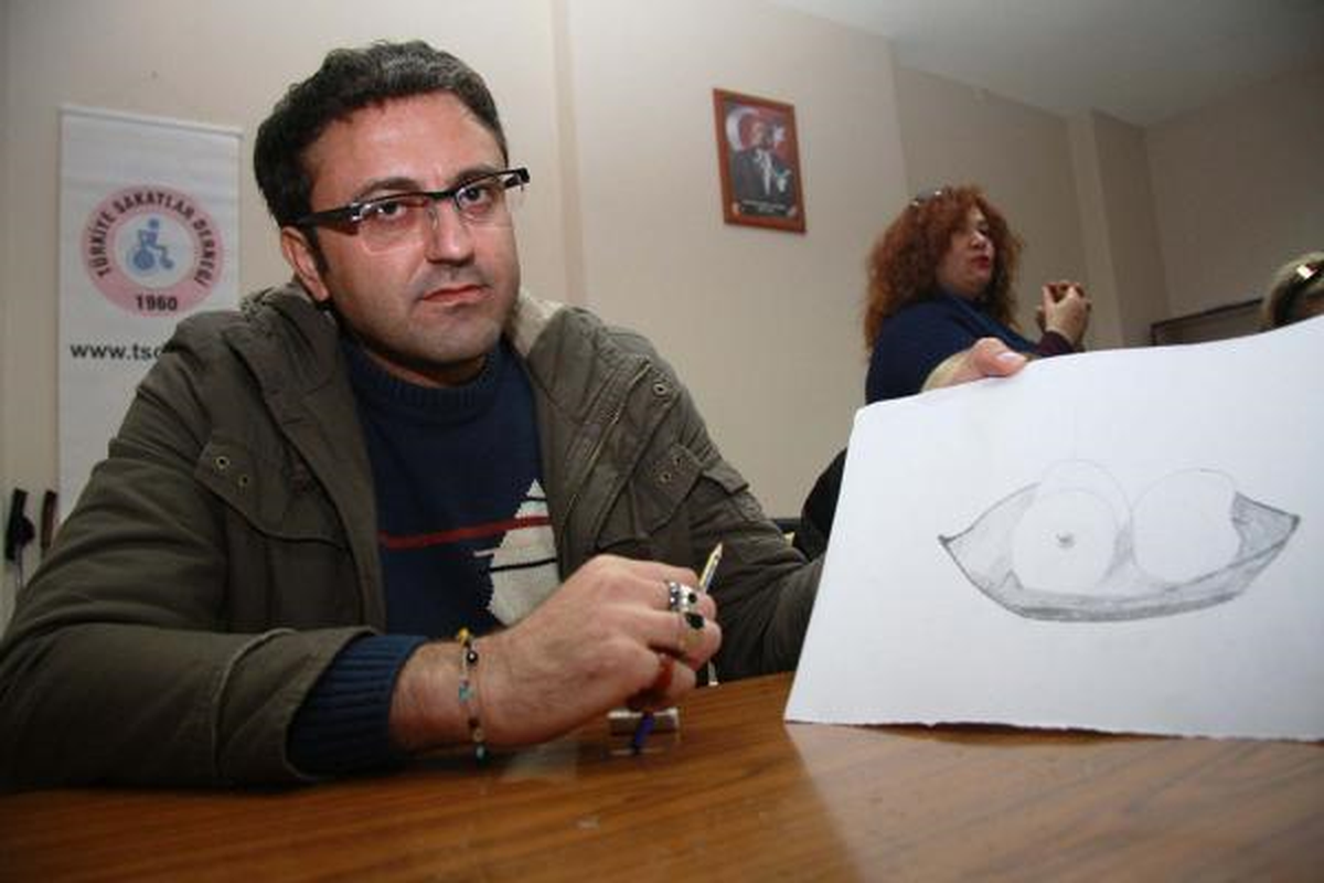 Engellilere Resimle Terapi