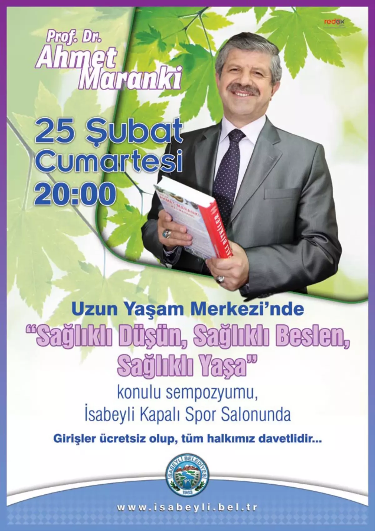 Prof. Dr Ahmet Maranki Aydın\'a Geliyor