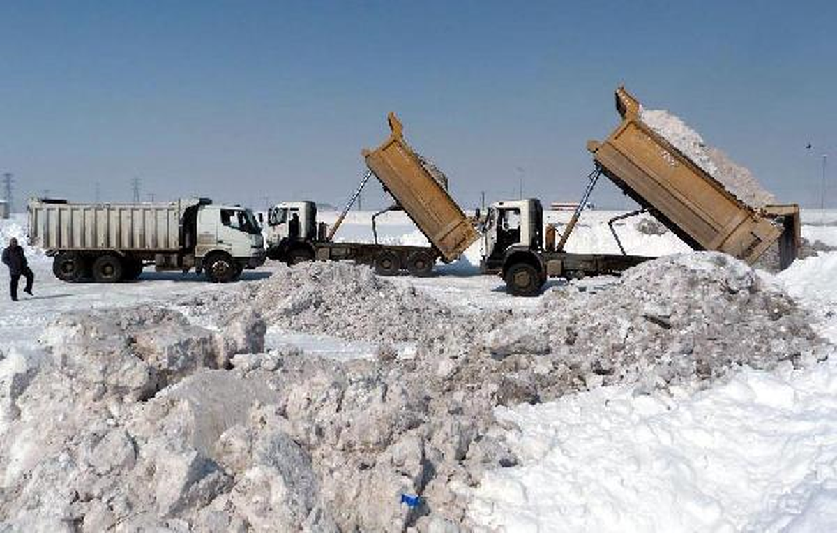 Ağrı\'da 20 Bin Kamyon Kar Taşındı