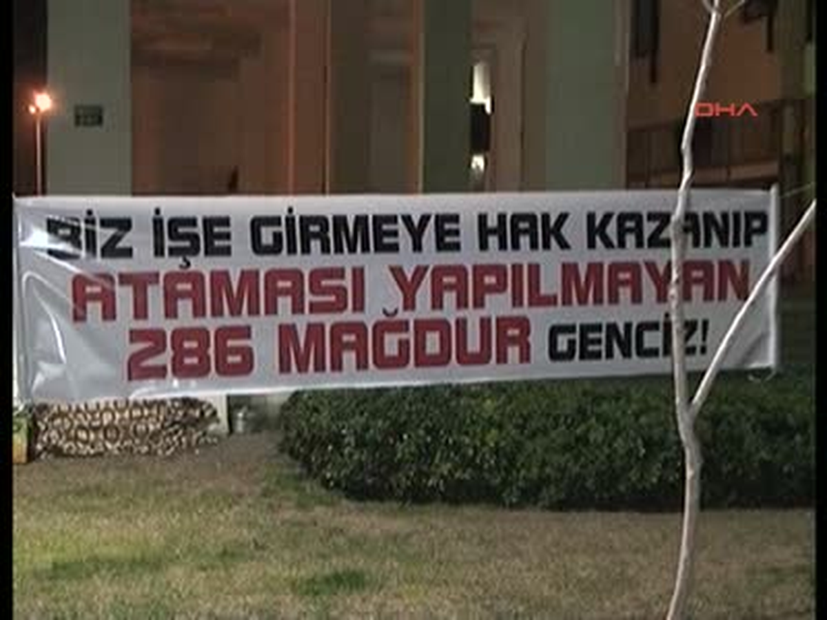 Atanamayan İtfaiyeciler Eylemde