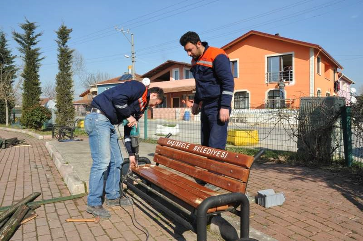 Başiskele\'de Parklar Bahara Hazırlanıyor