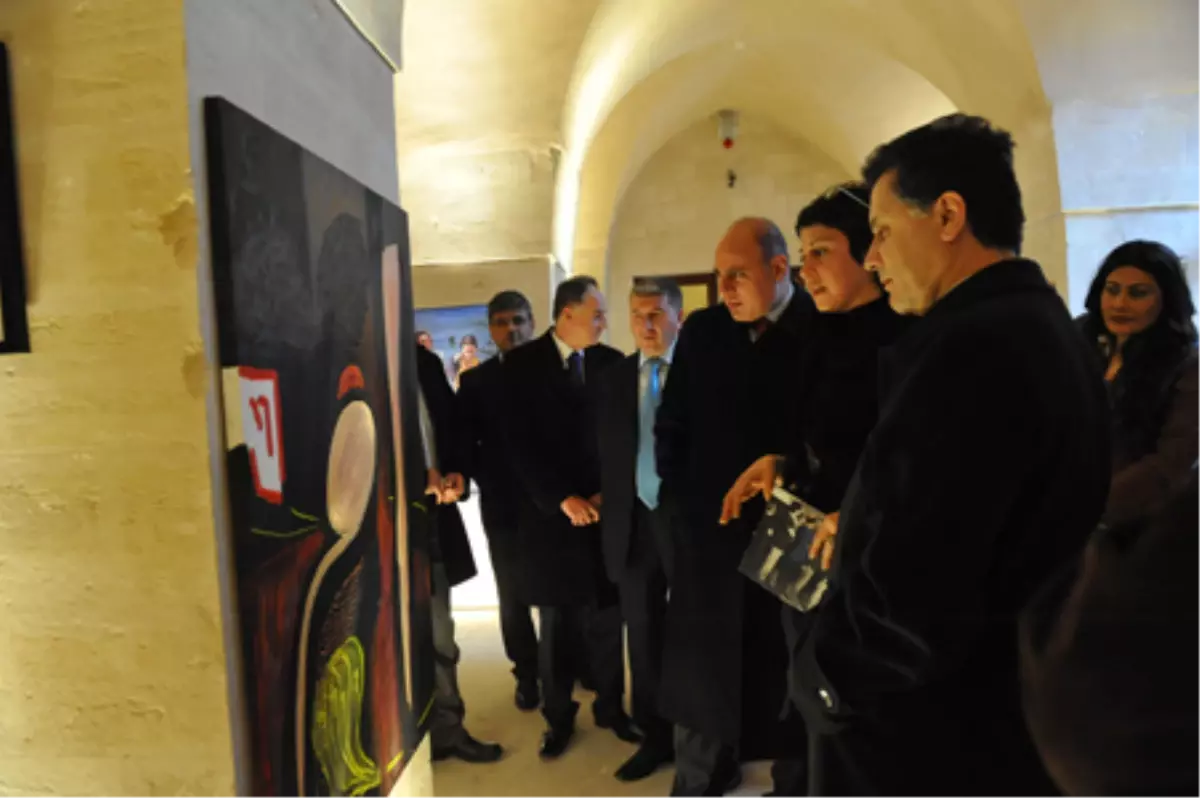 Cerahate İcraat Resim Sergisi Açıldı
