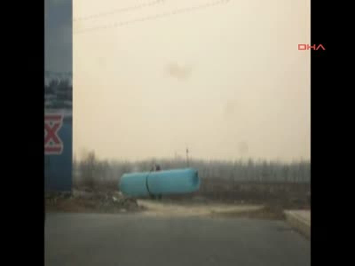 Gazı Balonla Taşıdılar