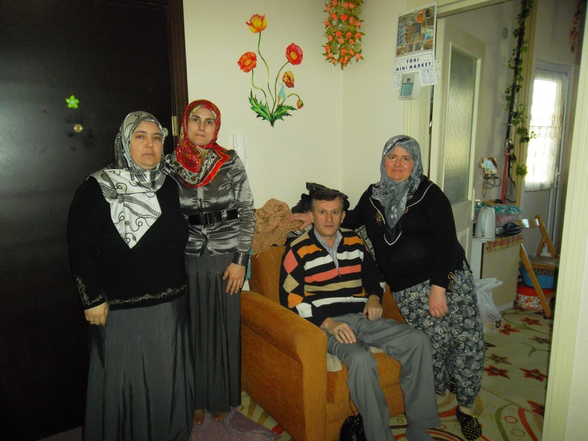 Hisarcık Müftülüğü\'nden Engelli Ailelere ve Cenaze Evlerine Taziye Ziyareti
