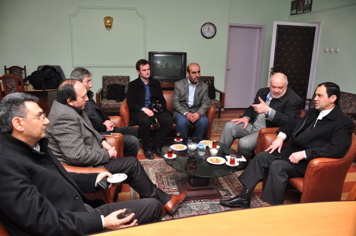 İran İslam Cumhuriyeti Başkonsolosu, Dagc\'yi Ziyaret Etti