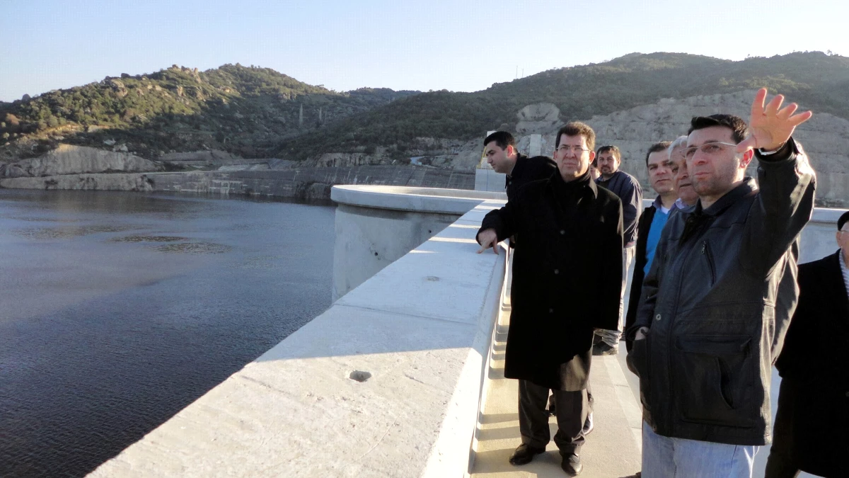 Milletvekili Kılınç, 141 Yıllık Rüya Çine Barajını Son Haliyle Gördü