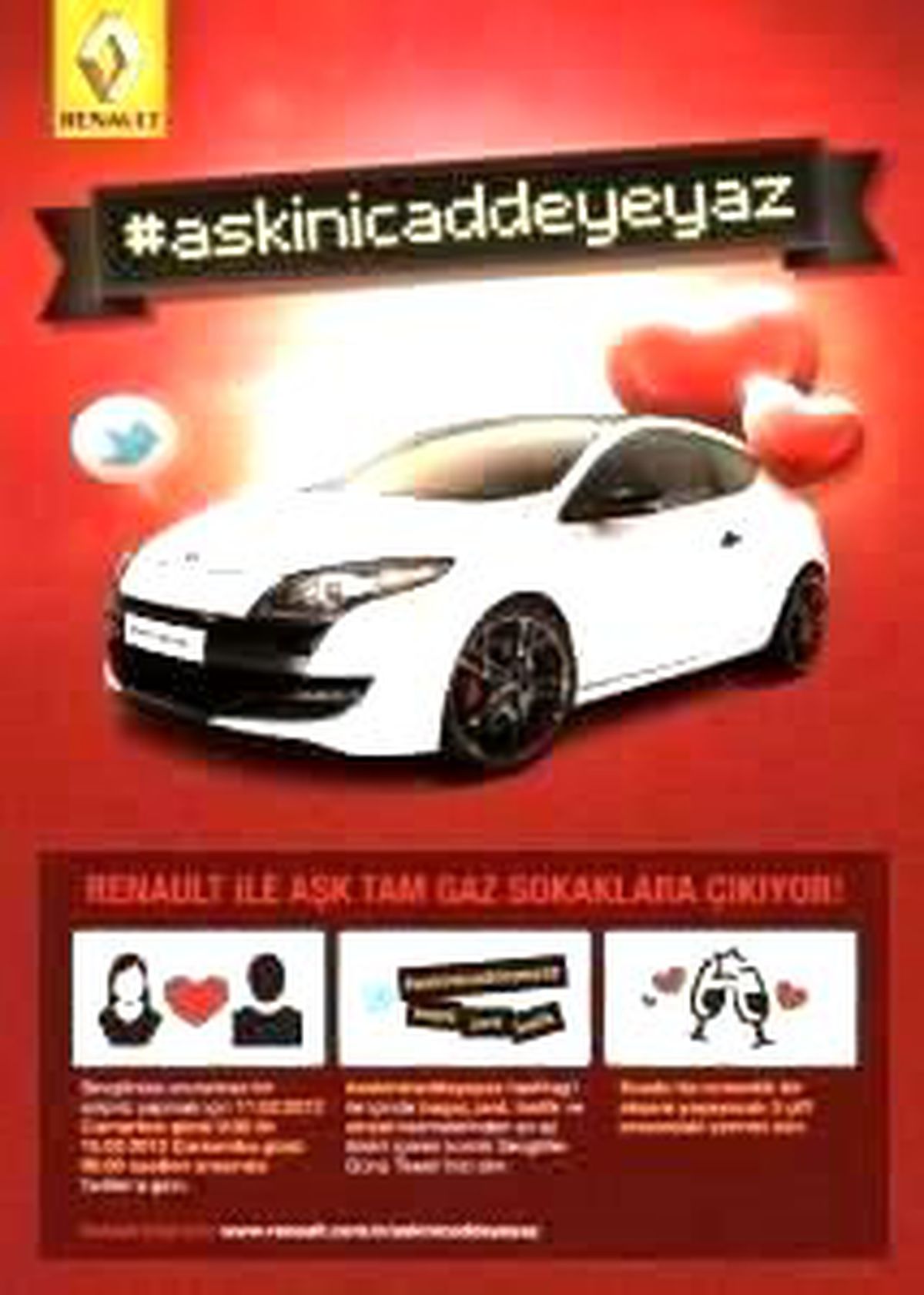 Renault Hayranlarından Sıradışı Aşk Mesajları