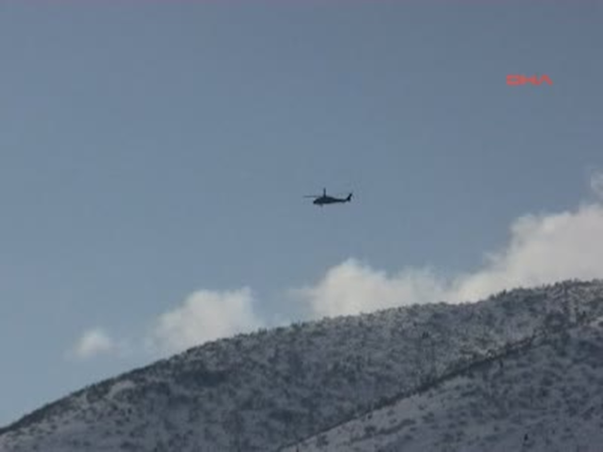 Tunceliekpkk\'ya 2 Metre Kar, Eksi 20 Derecede Operasyon