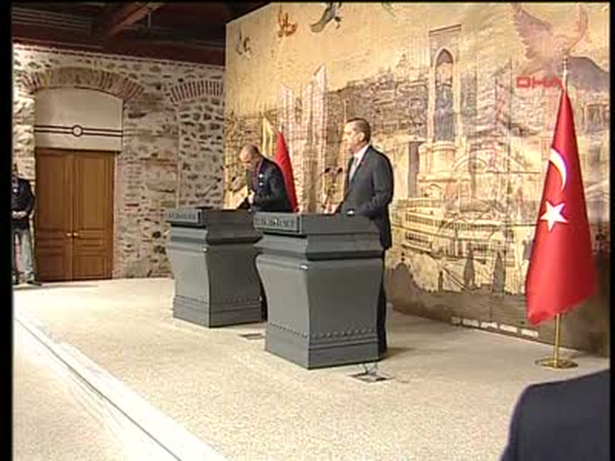 Erdoğan ile Libya Başbakanı Keyb Ortak Basın Açıklaması Yaptı