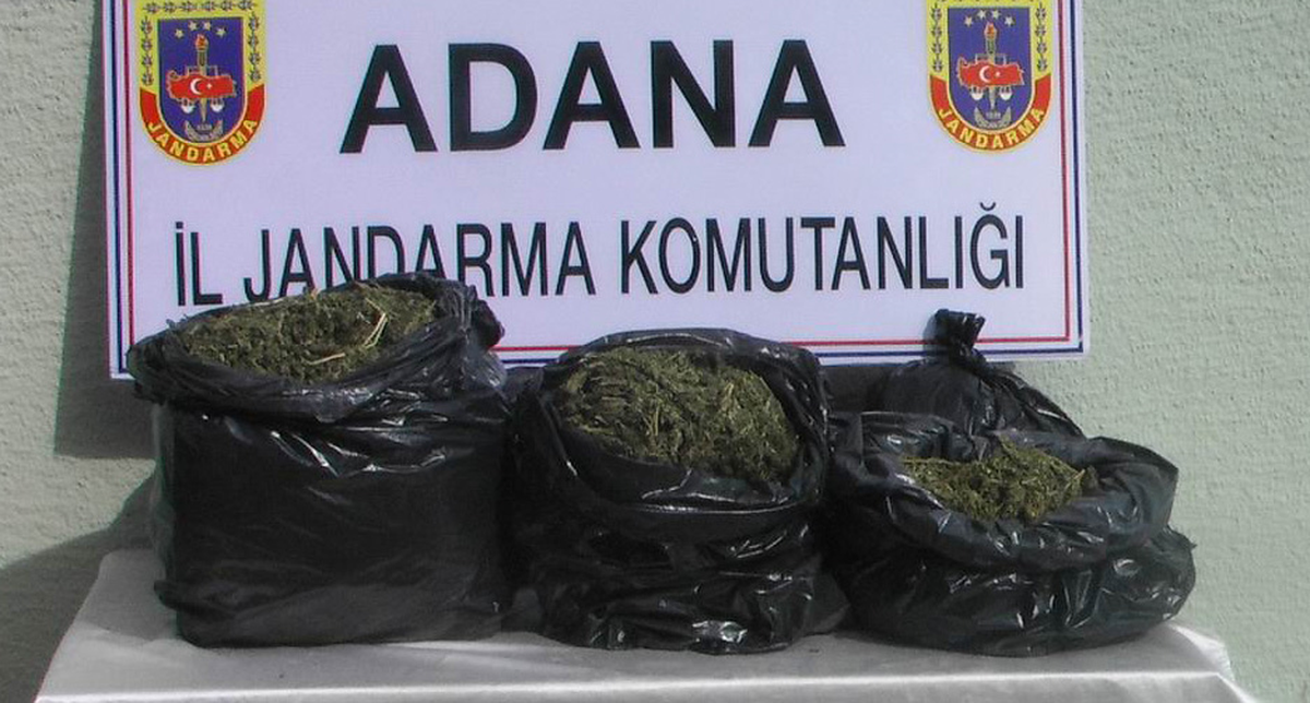 Adana'da 10 Kilo 548 Gram Esrar Ele Geçirildi