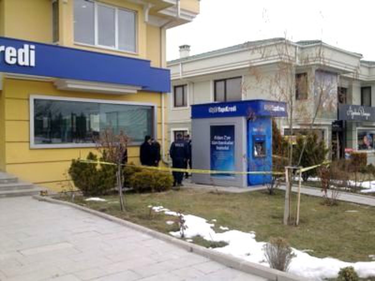 Ankara\'da Atm Soygunu