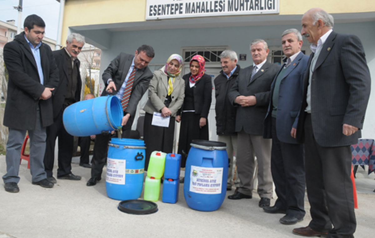 Atık Yağı Getir Deterjanı Götür