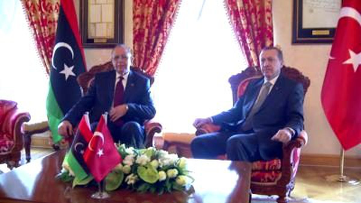 Başbakan Erdoğan, Libya Başbakanı El Keib ile Bir Araya Geldi