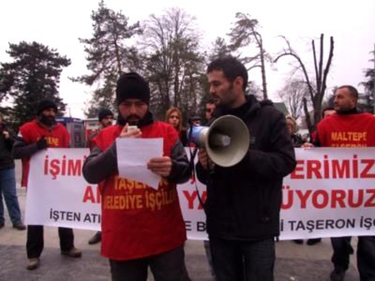 İşten Çıkarılan İşçiler Ankara\'ya Yürüyor