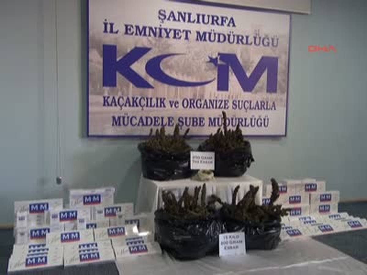 Otomobilde 17 Kilo Esrar Ele Geçti