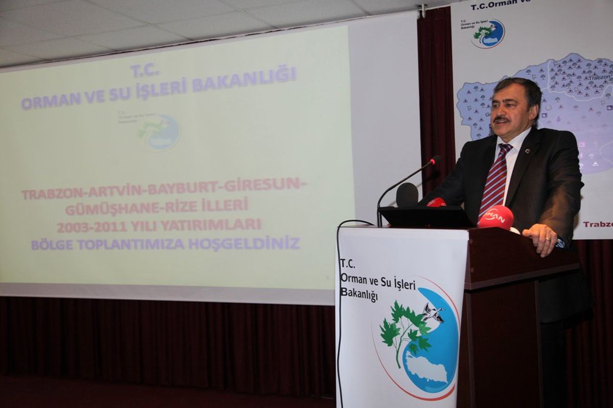 Bakan Eroğlu, Bayburt\'a Yapılan Yatırımları Anlattı