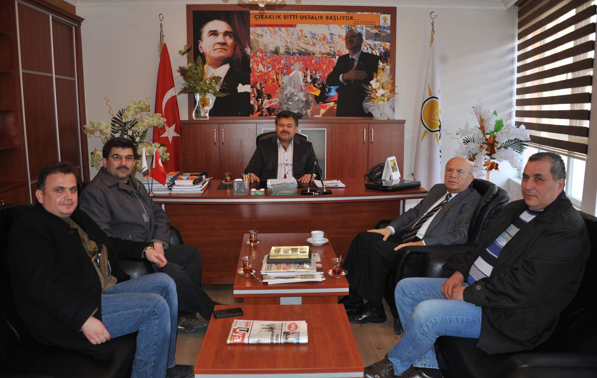 Başkan Uğurlu\'dan AK Parti İl Başkanlığı\'na Ziyaret