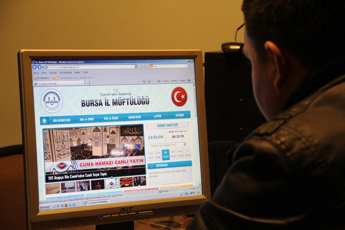 Bursa Müftülüğü\'nün "Sanal Yüzü" Yenilendi
