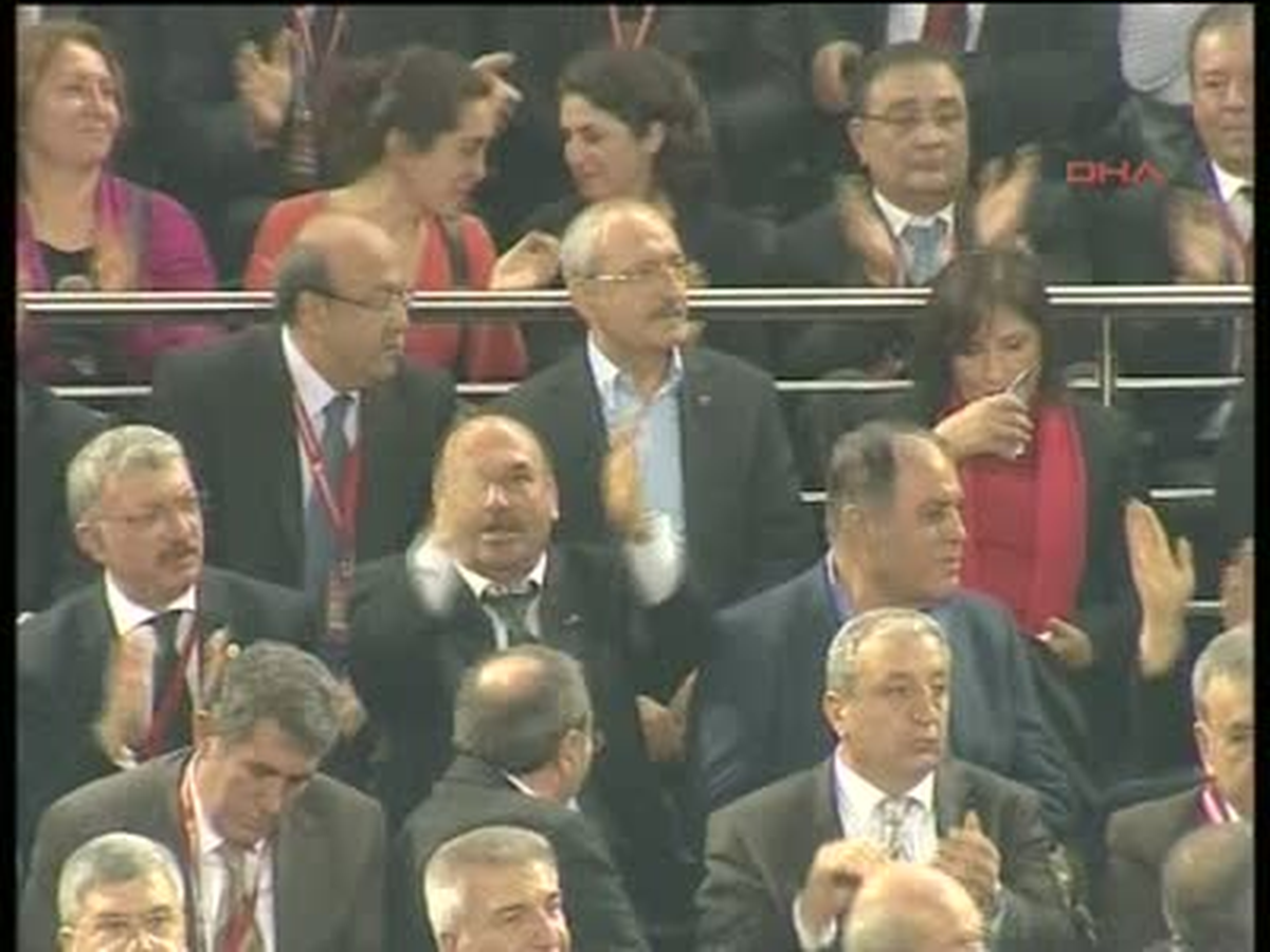 CHP Lideri Kılıçdaroğlu Kurultayın Açılış Konuşmasını Yaptı