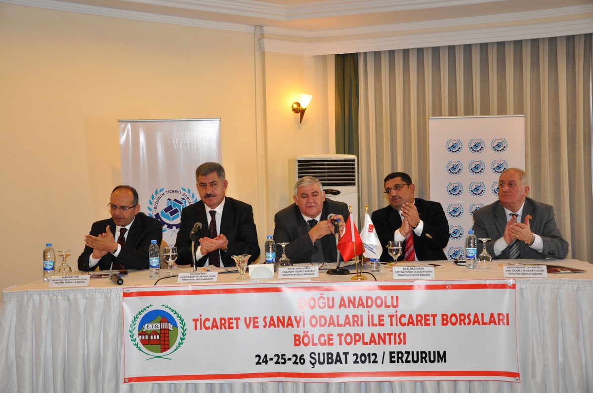 Doğu Anadolu Tb ve Tso Bölge Toplantısı Başladı