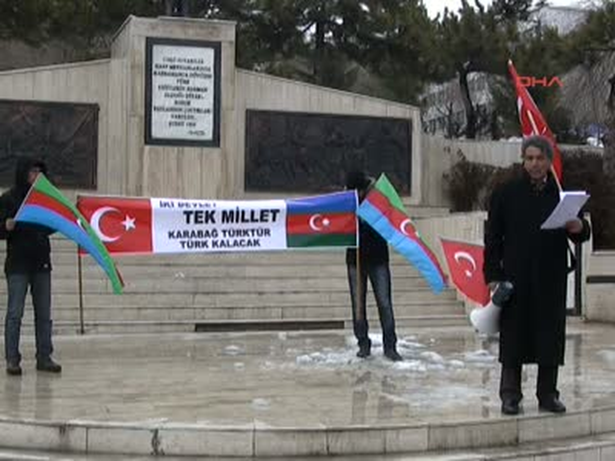 Hocalı Katliamının 20\'nci Yılında Yozgat\'ta Protesto