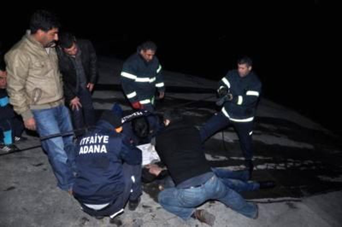 Minibüs Seyhan Gölüne Düştü: 5 Ölü