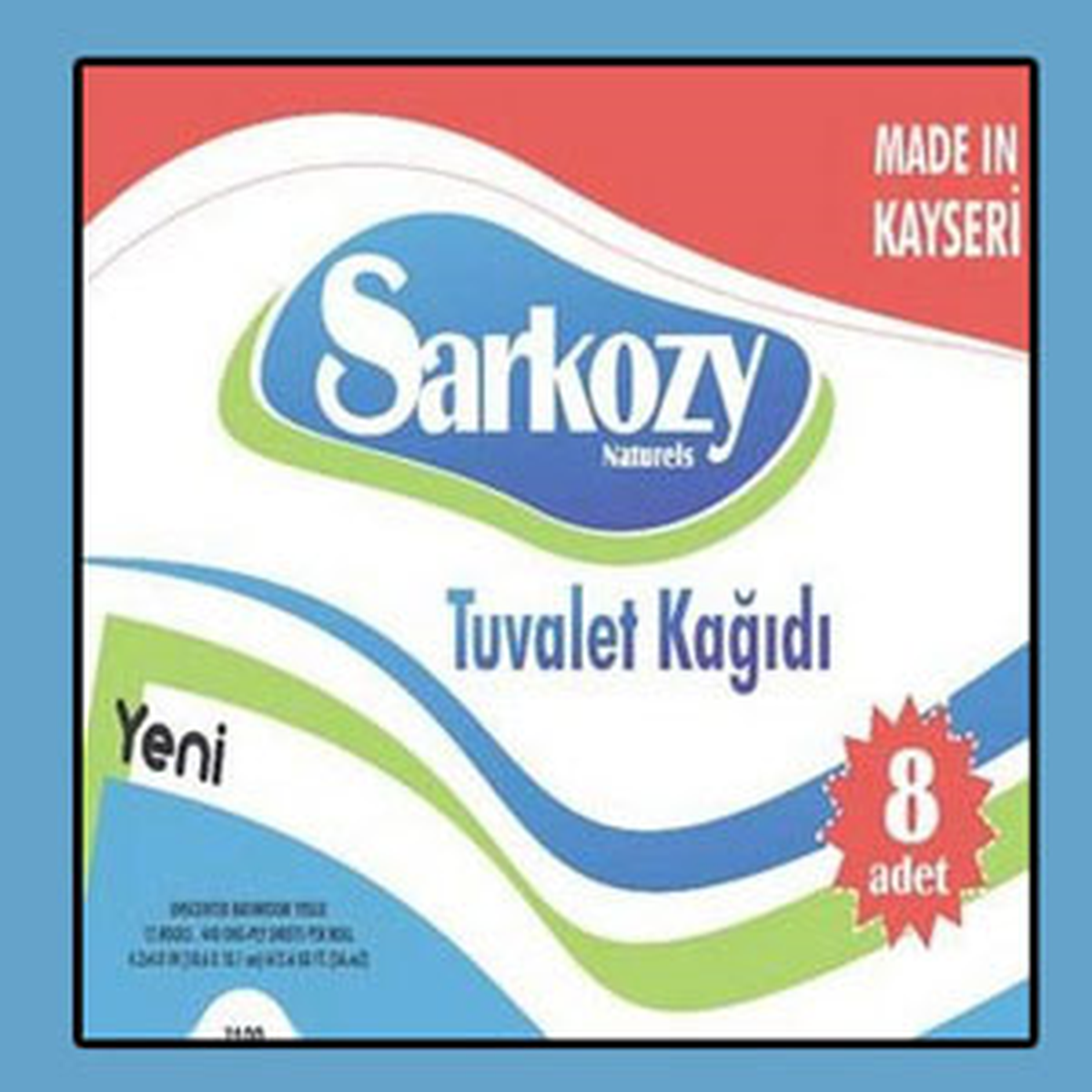 "Sarkozy" Marka Tuvalet Kağıdına Yoğun İlgi
