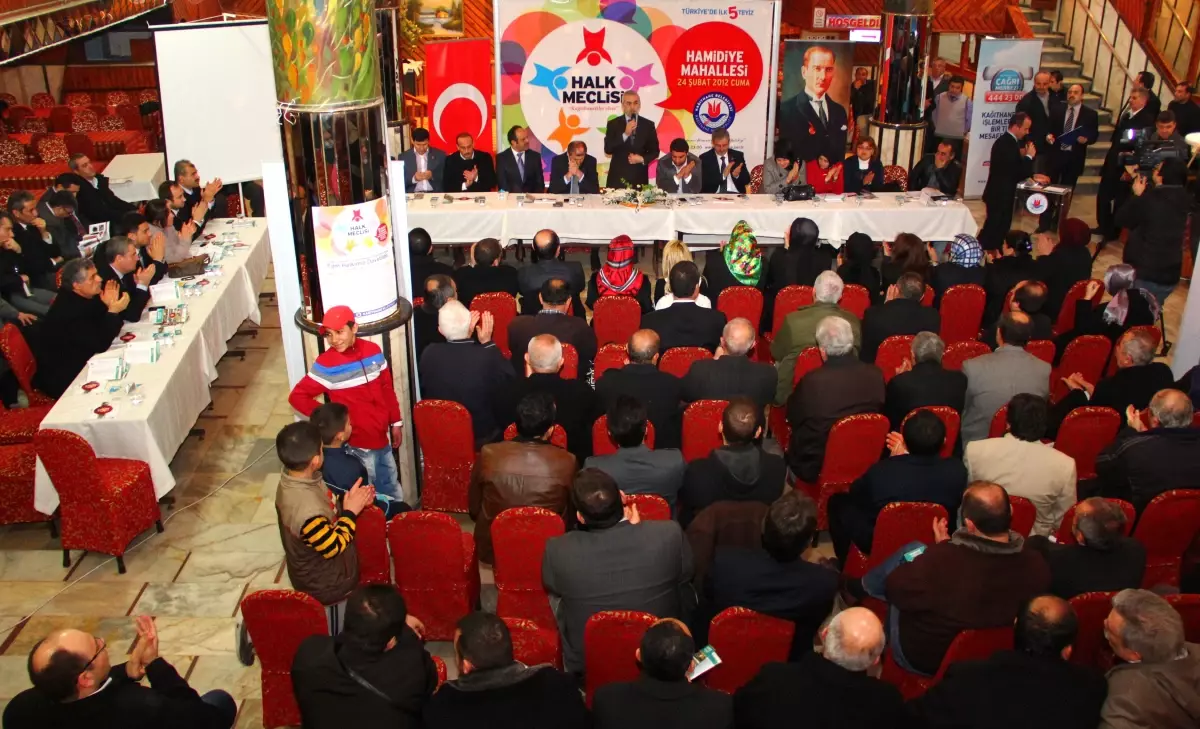 2012 Halk Meclisleri Hamidiye Mahallesiyle Başladı